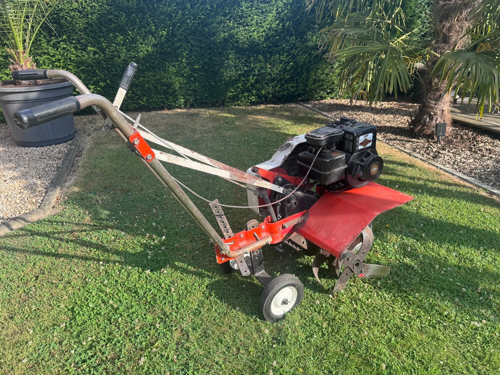 Motoculteur de jardin, Enlèvement, Utilisé