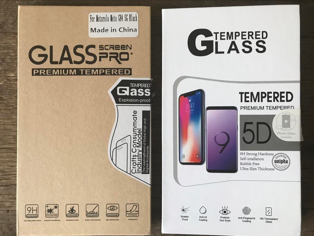 Screen protector tempered glass voor gsm, Télécoms, Téléphonie mobile | Accessoires & Pièces, Enlèvement, Neuf, Motorola