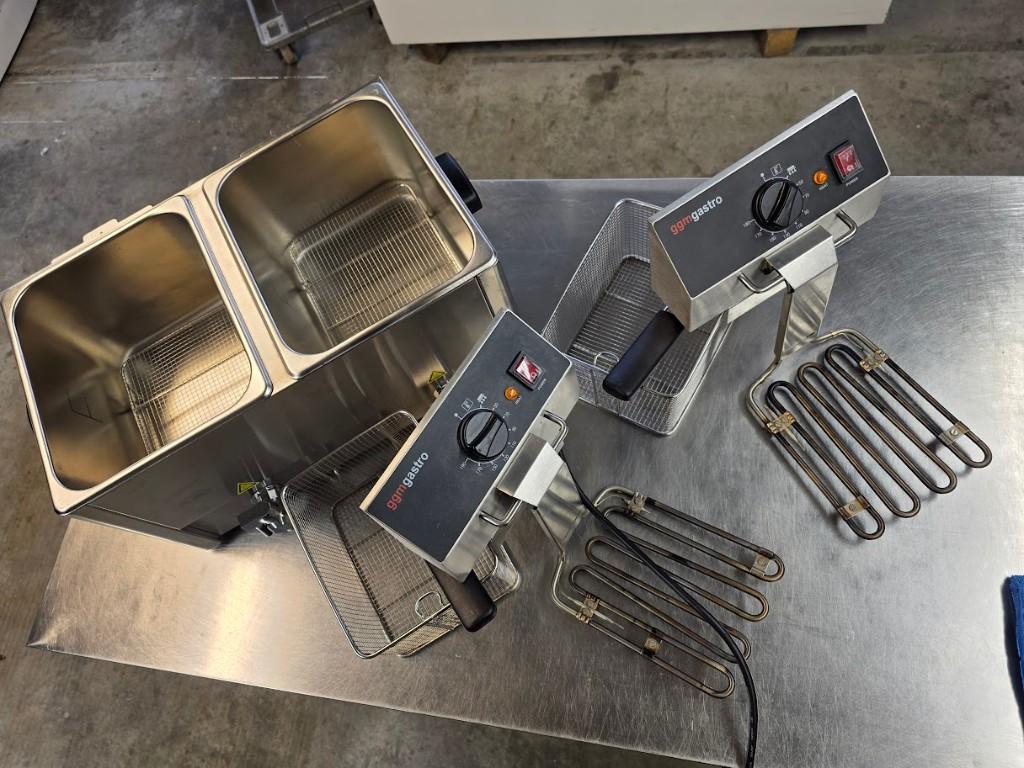 FRITEUSE, Enlèvement, Utilisé, Cuisinière, Friteuse et Grils