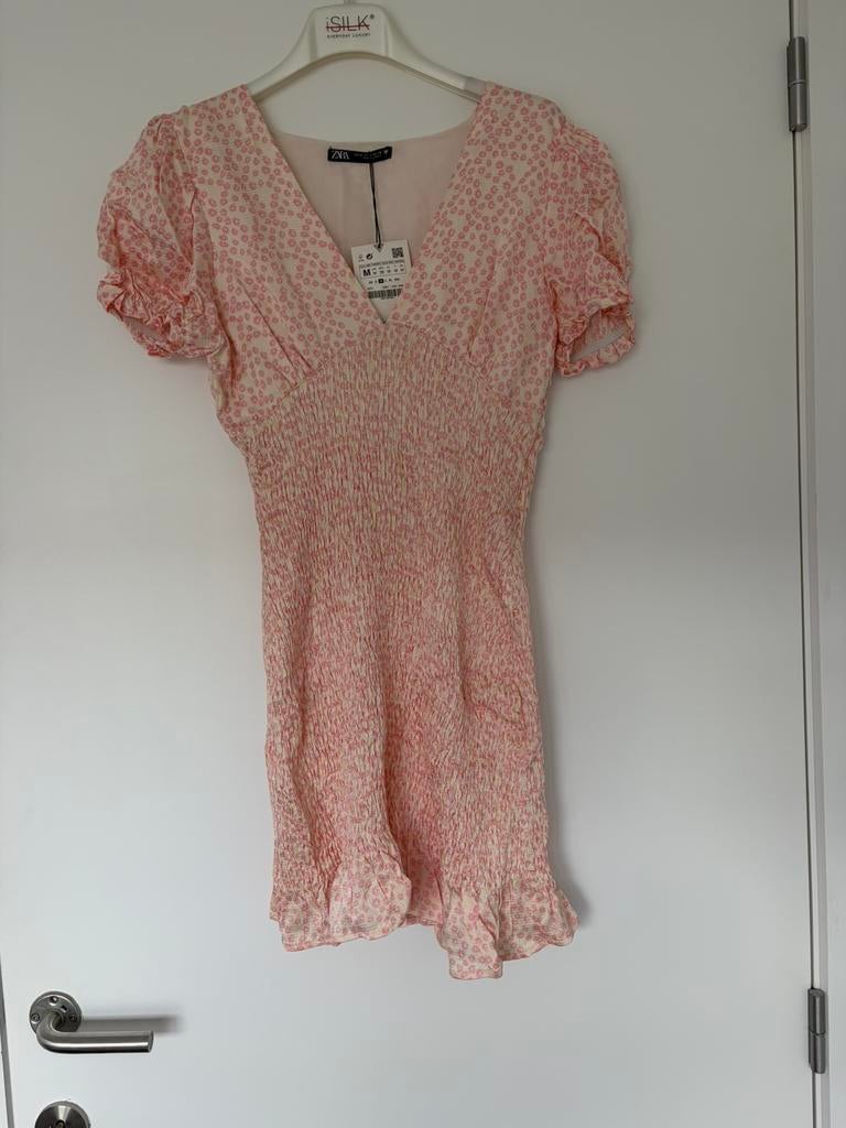 Zomerkleedje Zara Nieuw, Kleding | Dames, Jurken, Ophalen, Nieuw, Maat 38/40 (M), Roze