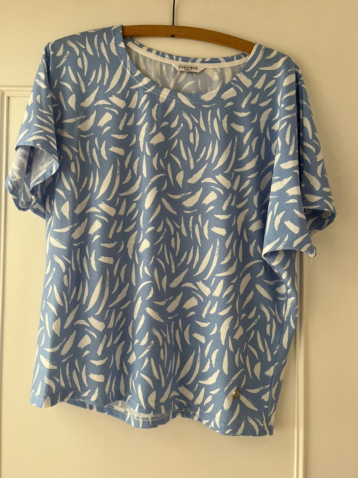 T shirt zabaione maat L, Ophalen of Verzenden, Zo goed als nieuw, Maat 42/44 (L)