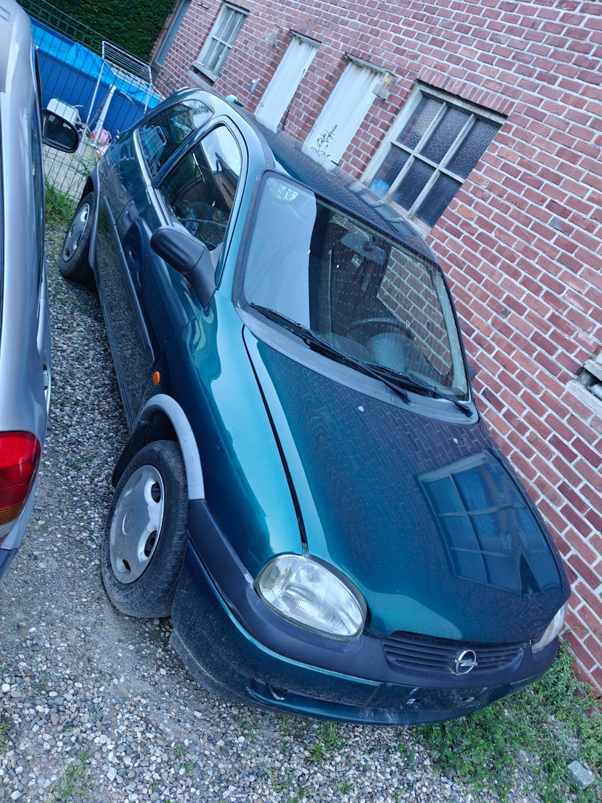 2 x opel corsa b 1.5td, Autos, Opel, Particulier, Corsa, Diesel, Euro 3, Vert, Enlèvement