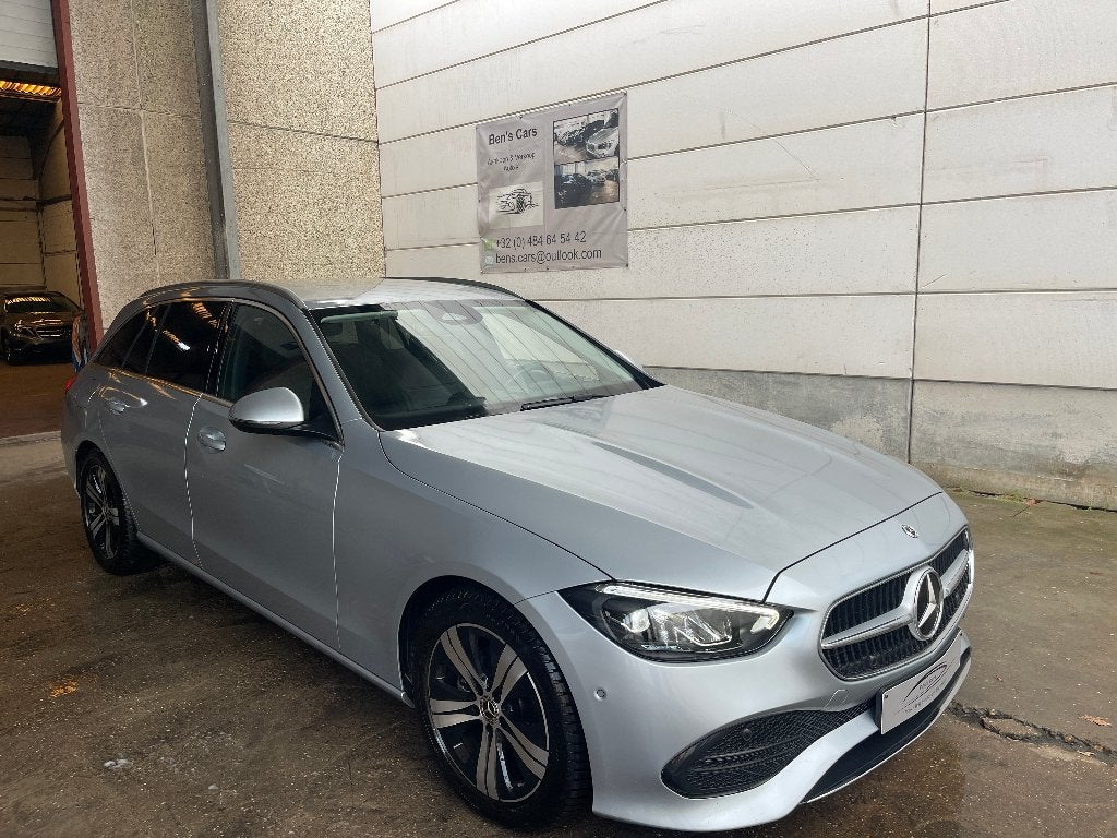 Mercedes-Benz C180 M-hybride Automaat * Ful Option *, Auto's, Mercedes-Benz, Dealer onderhouden, 4 cilinders, Leder, Hybride Elektrisch/Benzine