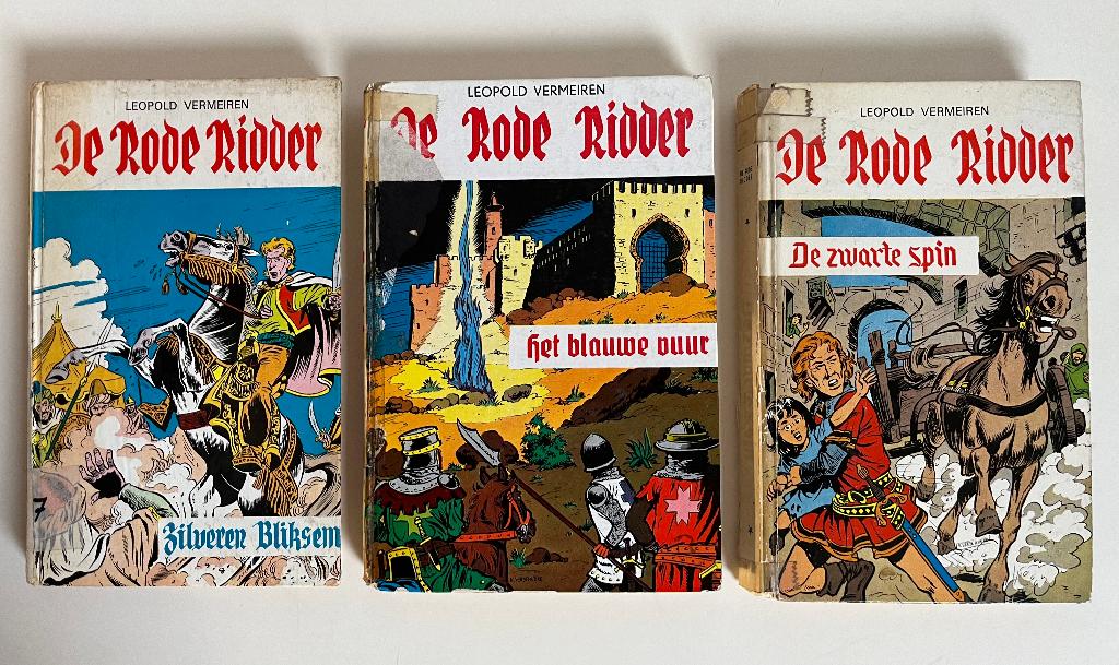 De Rode Ridder - 3 boeken Leopold Vermeiren, Verzenden, Leopold Vermeiren