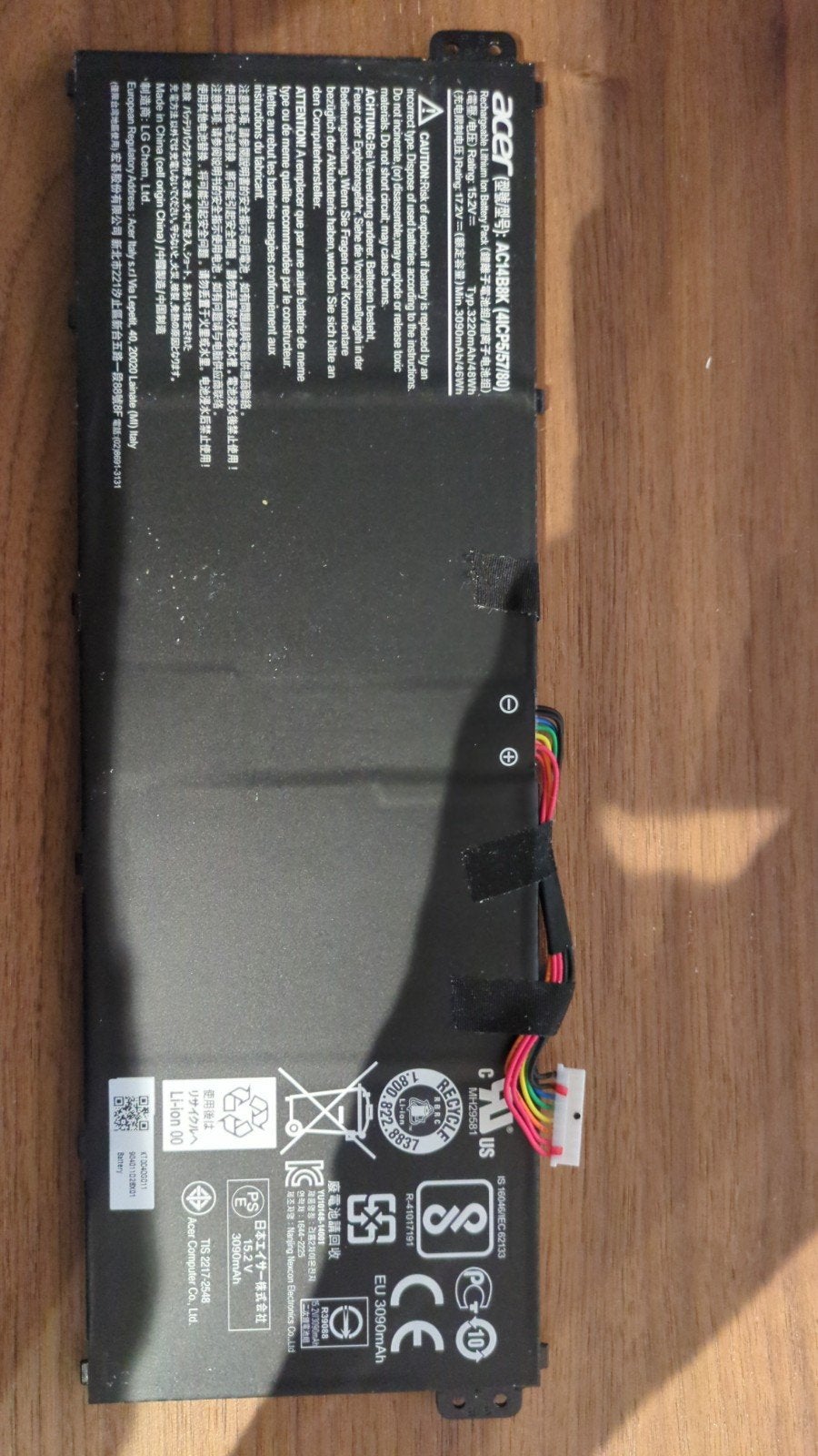 Acer AC14B8K, Enlèvement, Utilisé, Acer
