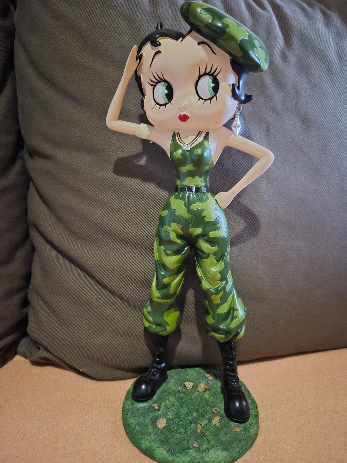 Figurine Betty Boop Militaire, Collections, Enlèvement
