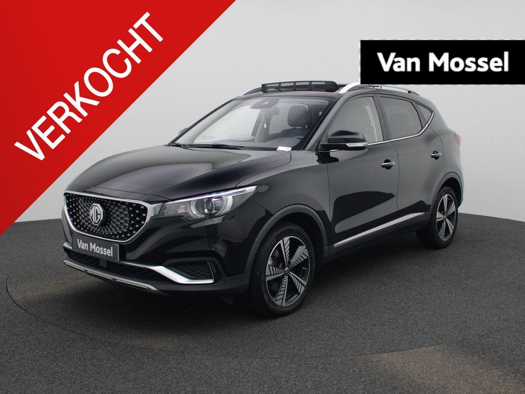 MG MG ZS EV Luxury 45 kWh CAMERA | PANO DAK | LEDER | NAVI, Auto's, MG, 45 kWh, Gebruikt, Parkeersensor, ZS