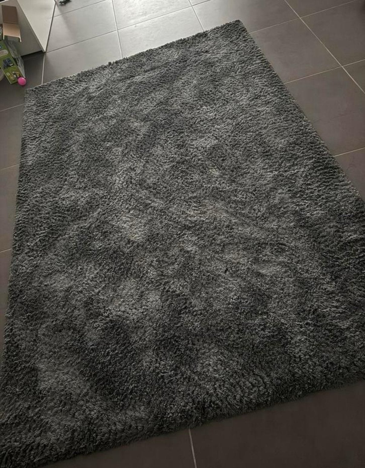 Tapijten grijs, Huis en Inrichting, Stoffering | Tapijten en Vloerkleden, Ophalen, Zo goed als nieuw, Grijs