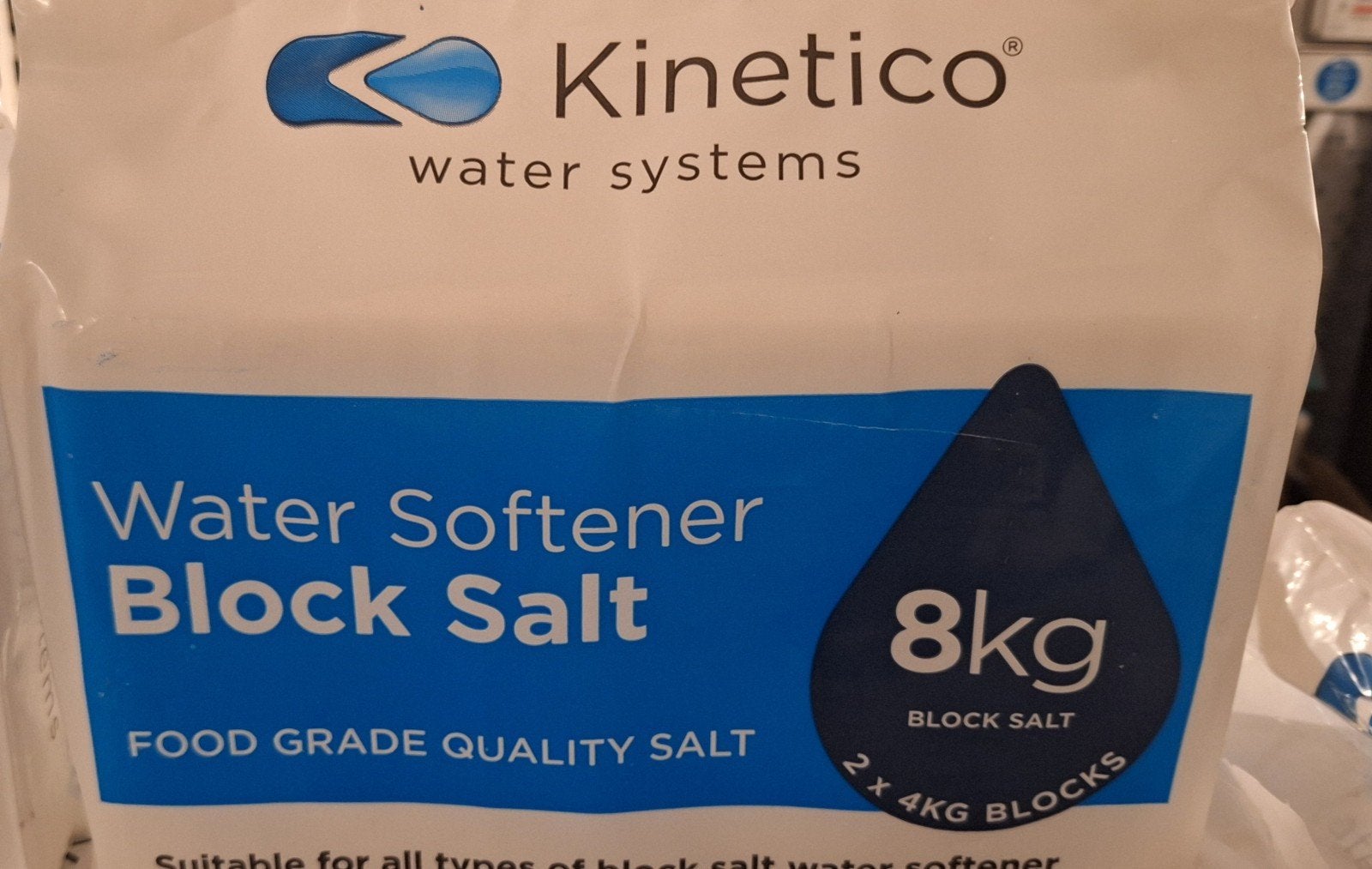 zoutblokken waterontharder (kinetico), Electroménager, Enlèvement, Neuf