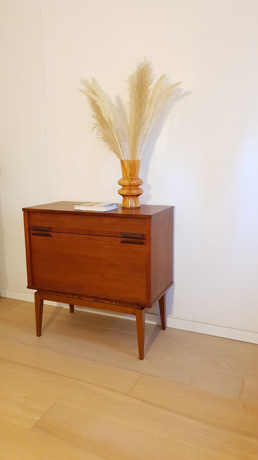 vintage deense barkast jr 60, Huis en Inrichting, Ophalen, Teakhout