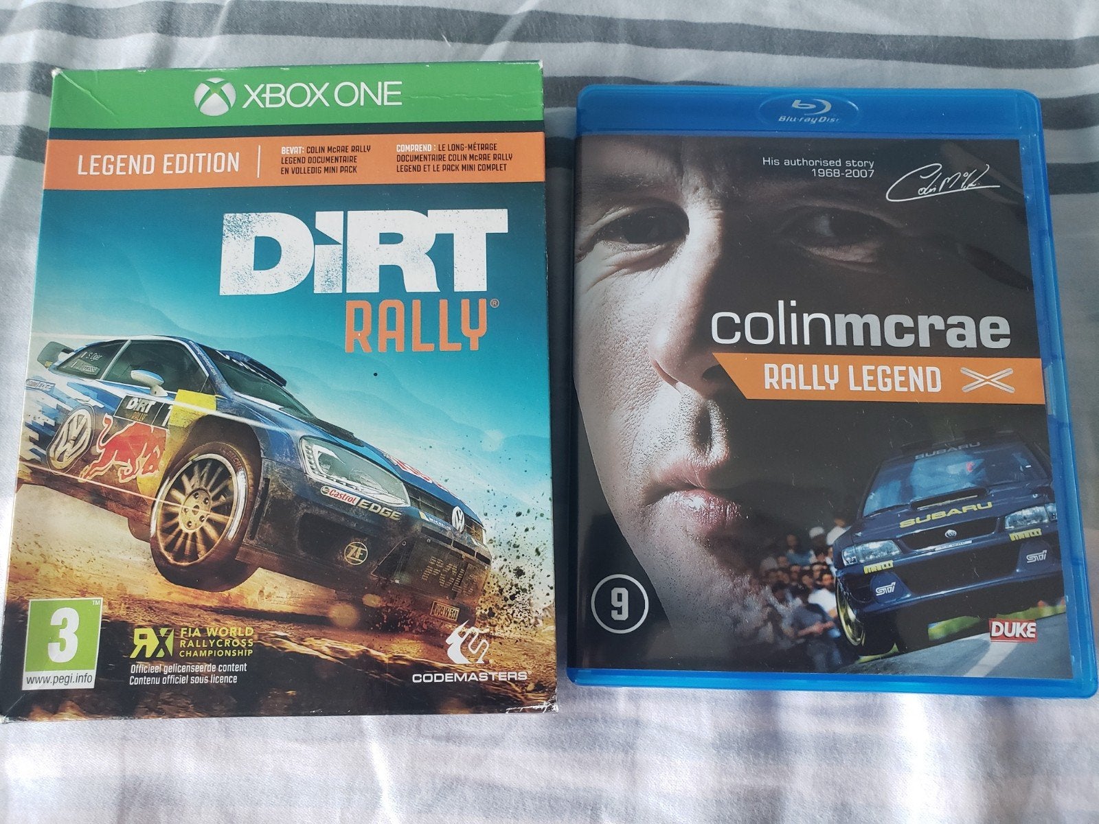 Dirt Rally DOOS (geen game) + Colin Mcrae Blu Ray DVD, Cd's en Dvd's, Ophalen