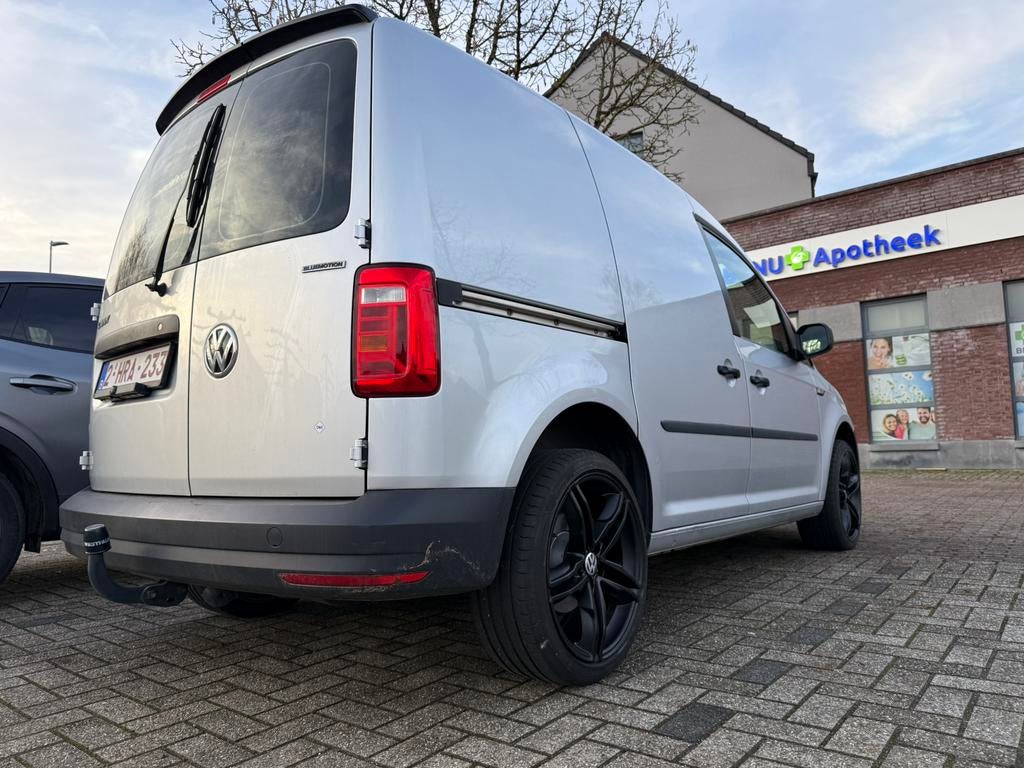 Volkswagen caddy 2019, 4 deurs, CNG (Aardgas), Volkswagen, Leder en Stof