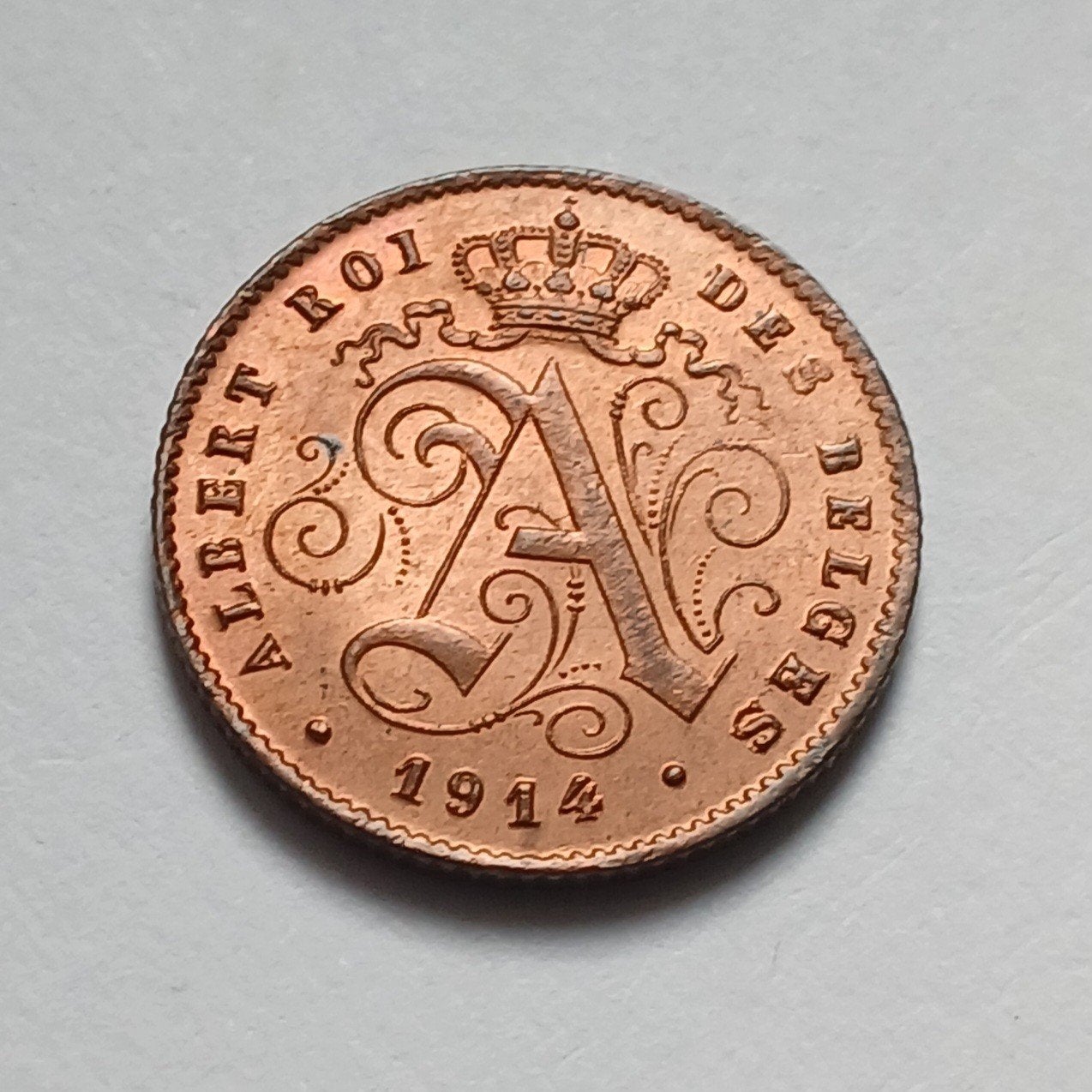 1 centime 1914, Postzegels en Munten, Munten | België, Ophalen of Verzenden