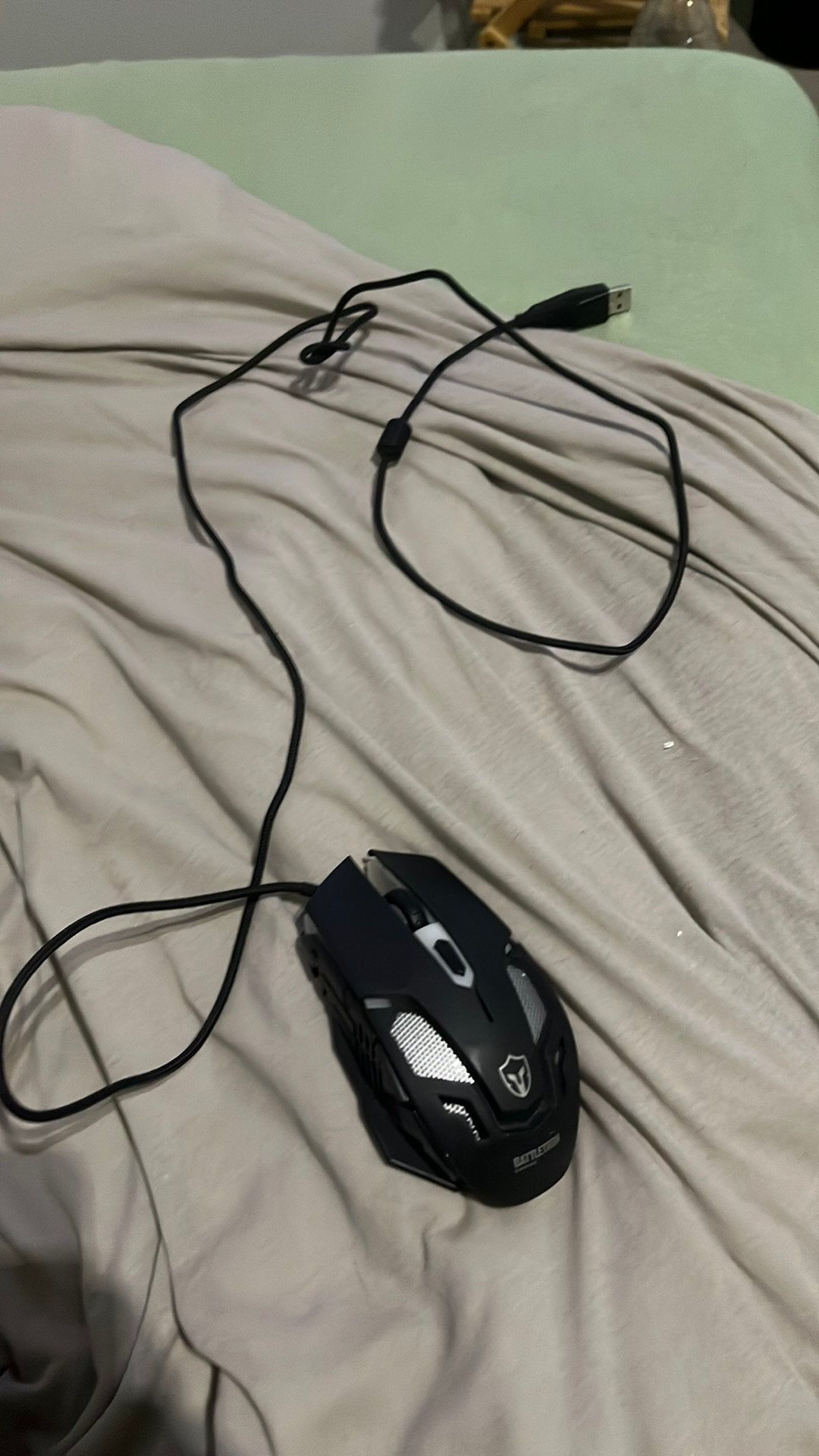Hij werk perfect, Computers en Software, Muizen, Ophalen, Muis, Gaming muis, Bedraad