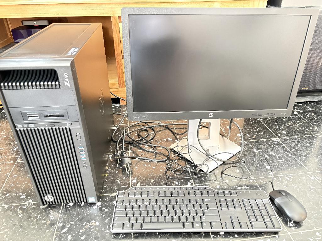 HP Z440 Workstation met 32cGB ram en 8GB Nvidia Quadro M4000, 32 GB, Intel Xeon, Zo goed als nieuw, HP