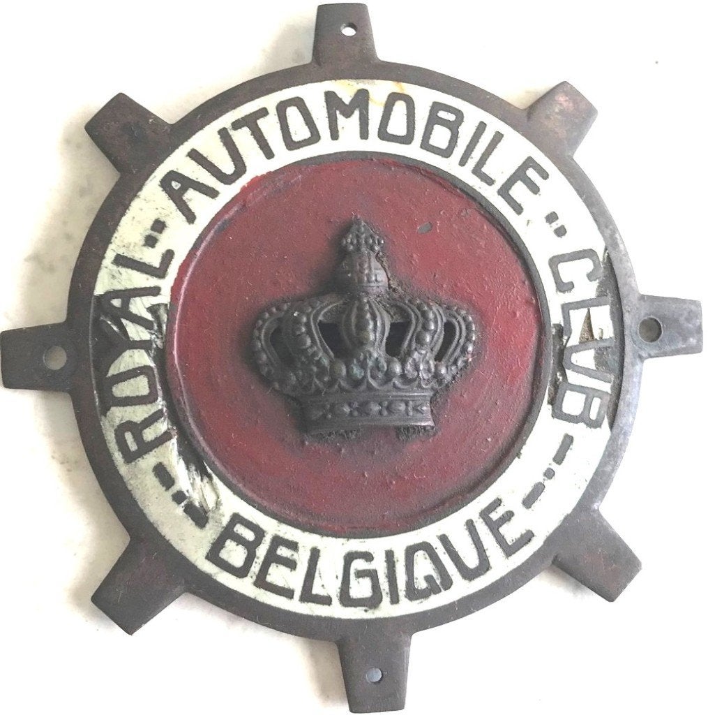 Emblème du Royal Automobile Club Belgique, Enlèvement ou Envoi, Utilisé, Autres types