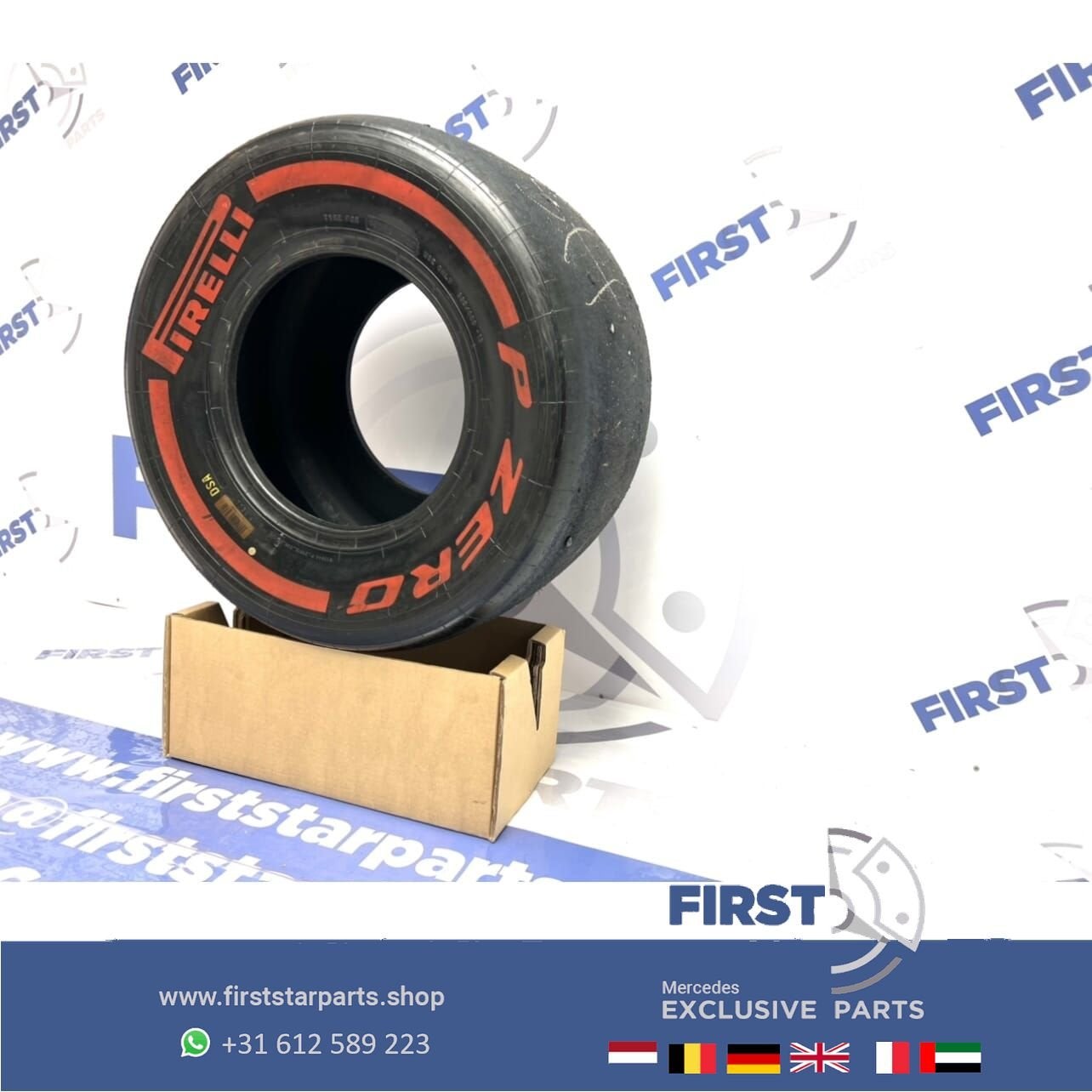 ORIGINELE FORMULE 1 Pirelli P ZERO BAND F1 RACING SLICK ROOD, Collections, Neuf, -, -, -