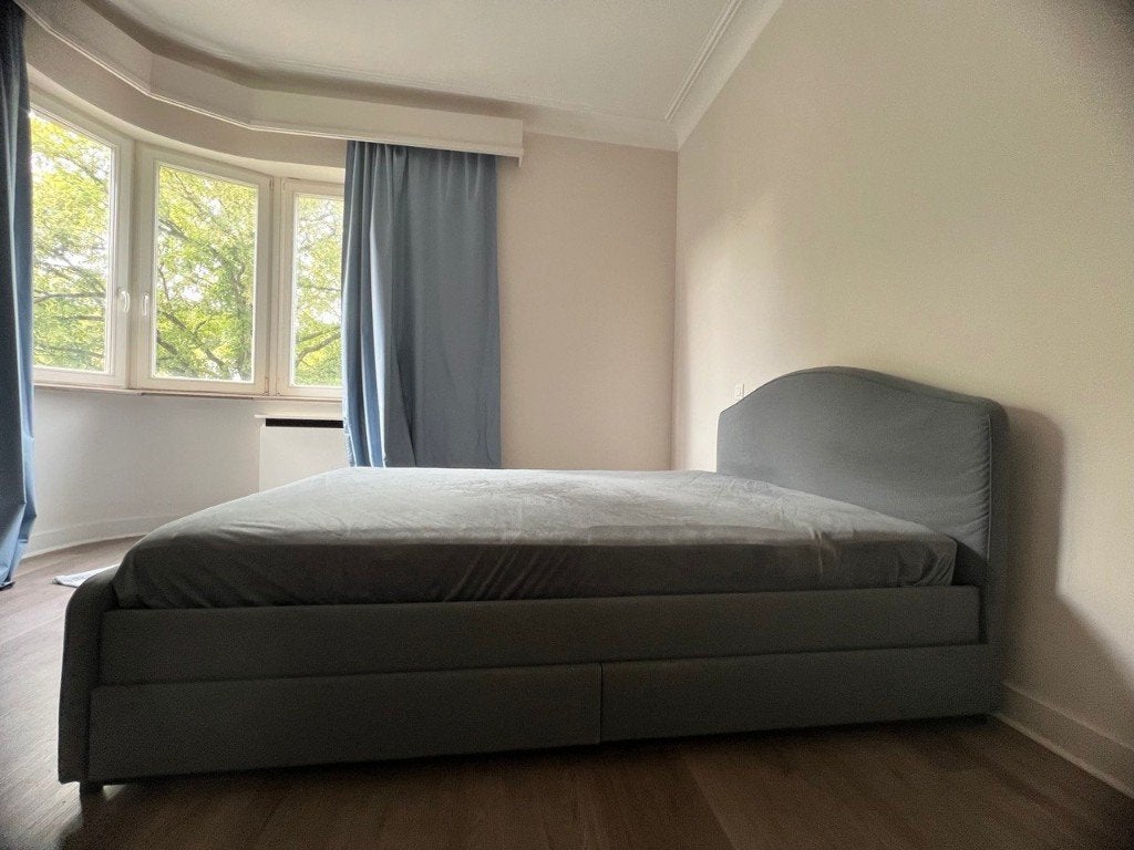 Lit Ikea, Gris, Enlèvement, Deux personnes, 140 cm