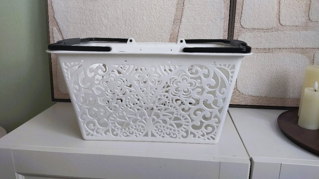 Boodschappenmandje/picknickmandje, Ophalen, Zo goed als nieuw