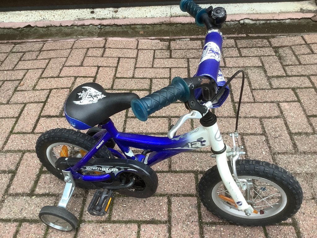4 kinderfietsen, Ophalen, Gebruikt