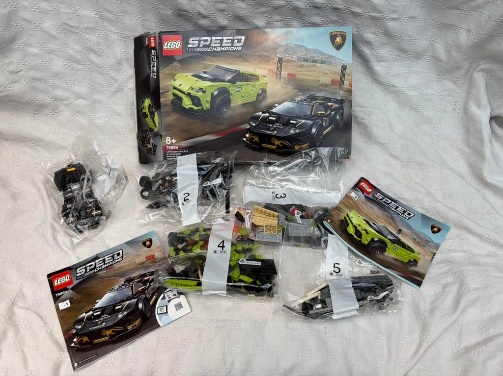 Lego speed champions 76899 gebouwd compleet, Lego, Zo goed als nieuw, Compleet, Speed Champions