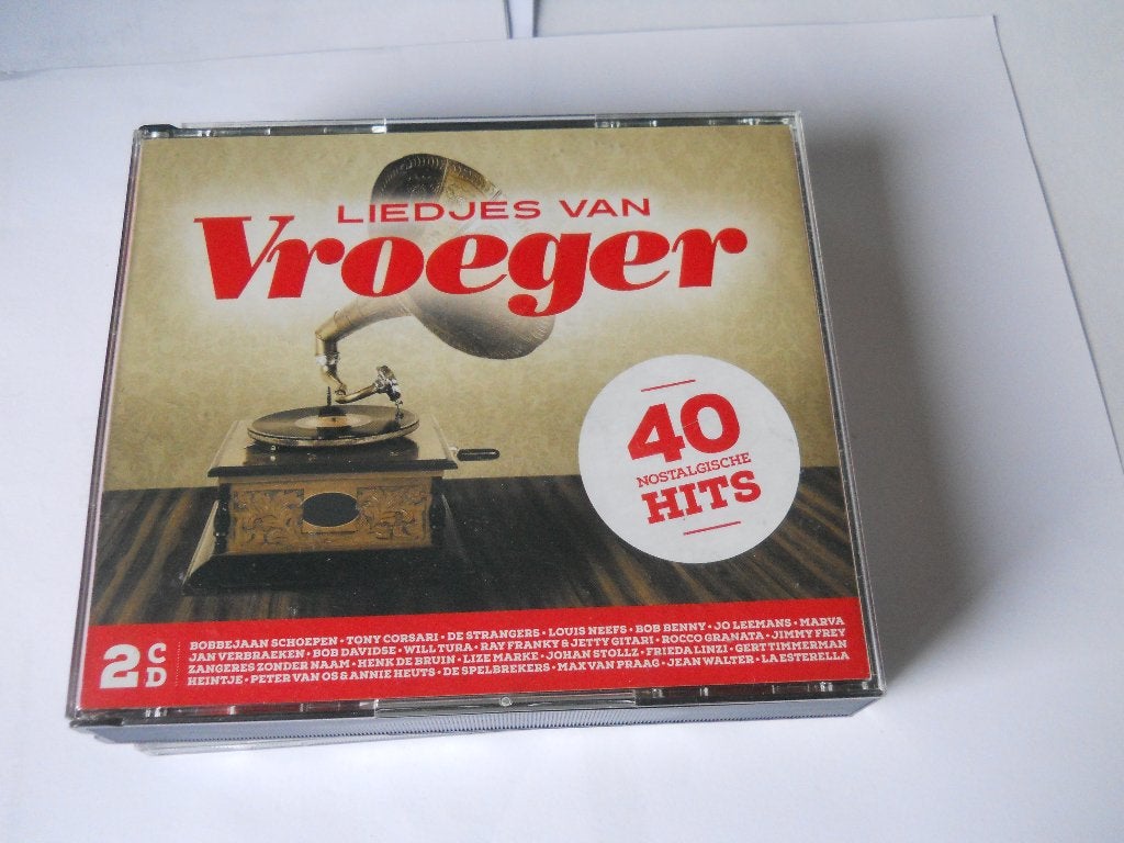 2 CD BOX - LIEDJES VAN VROEGER - VOL 1, CD & DVD, En néerlandais, Enlèvement ou Envoi, Premier pressage, Comme neuf