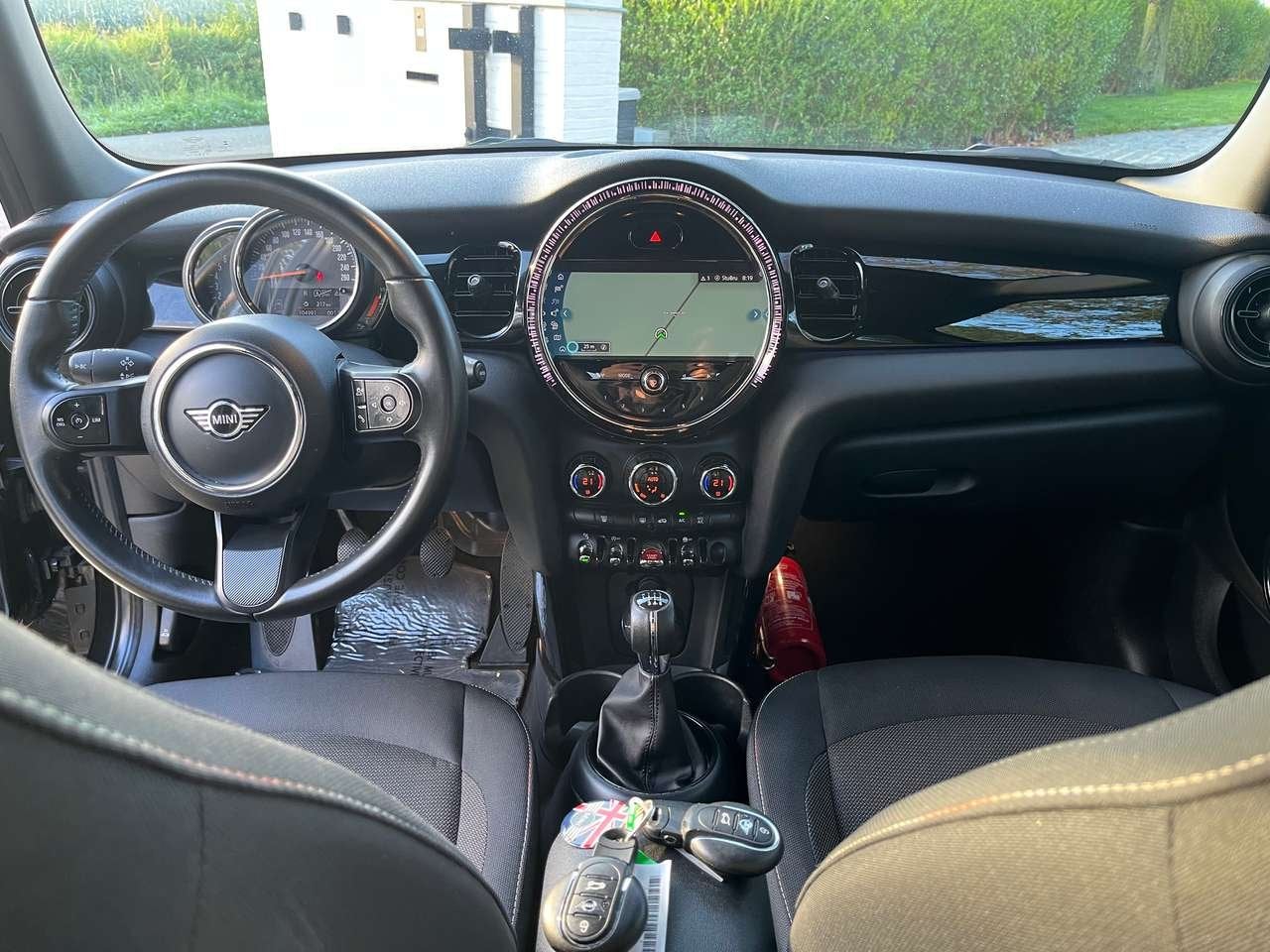 MINI One 1.5 OPF/1eignr/105000km/Carplay/Led/Pdc/Clima/Crui, Auto's, 0 kg, 75 kW, Zwart, 0 kg