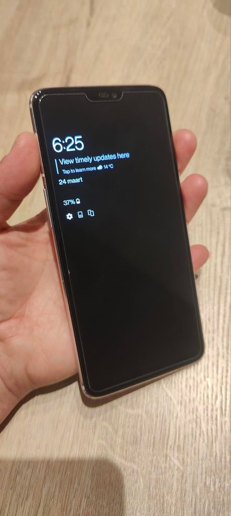 OnePlus 6 silk white - pearl edition (limited edition), Telecommunicatie, Mobiele telefoons | Overige merken, Ophalen