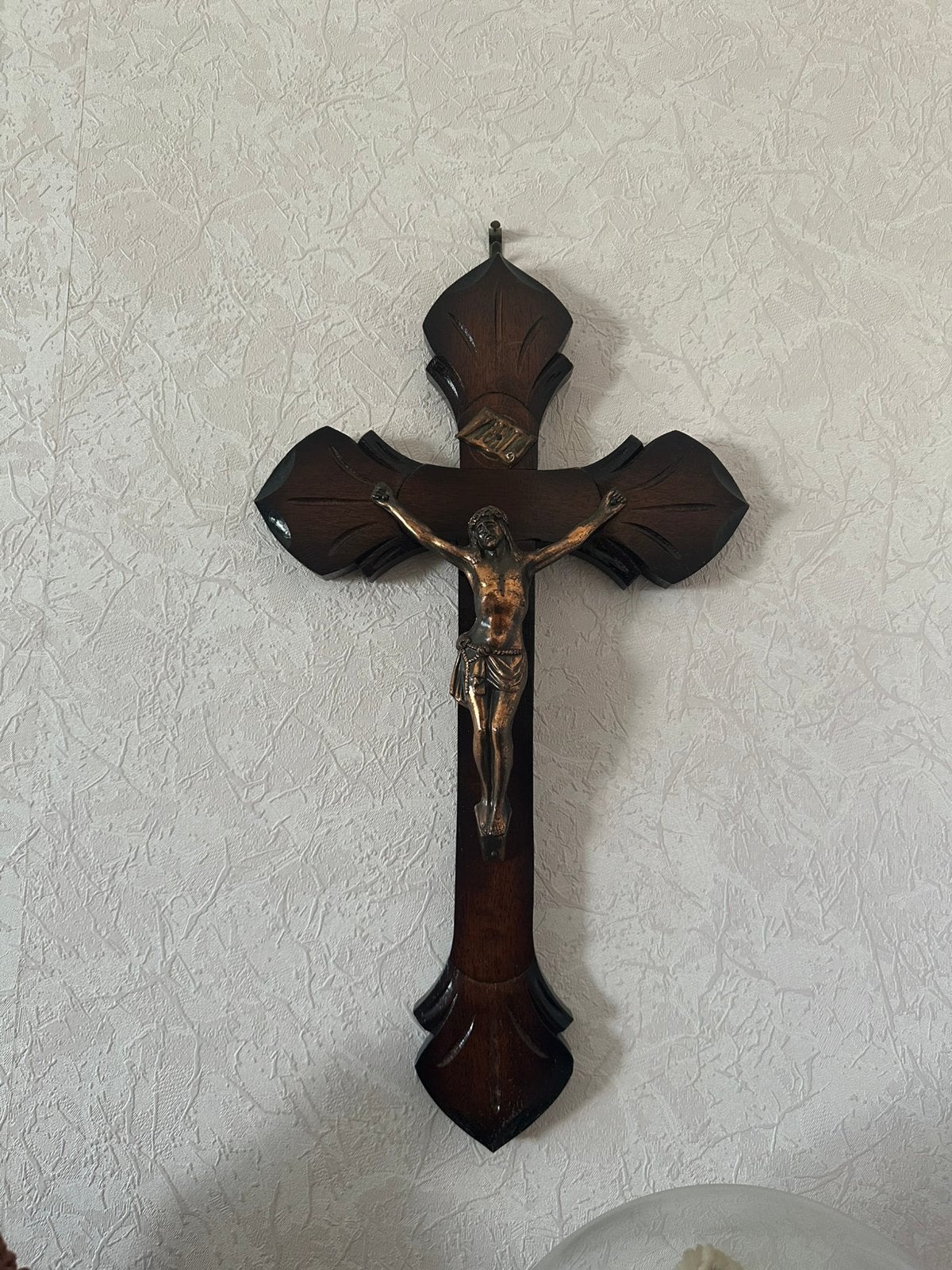 Jezus aan kruis beeld, Antiek en Kunst, Ophalen