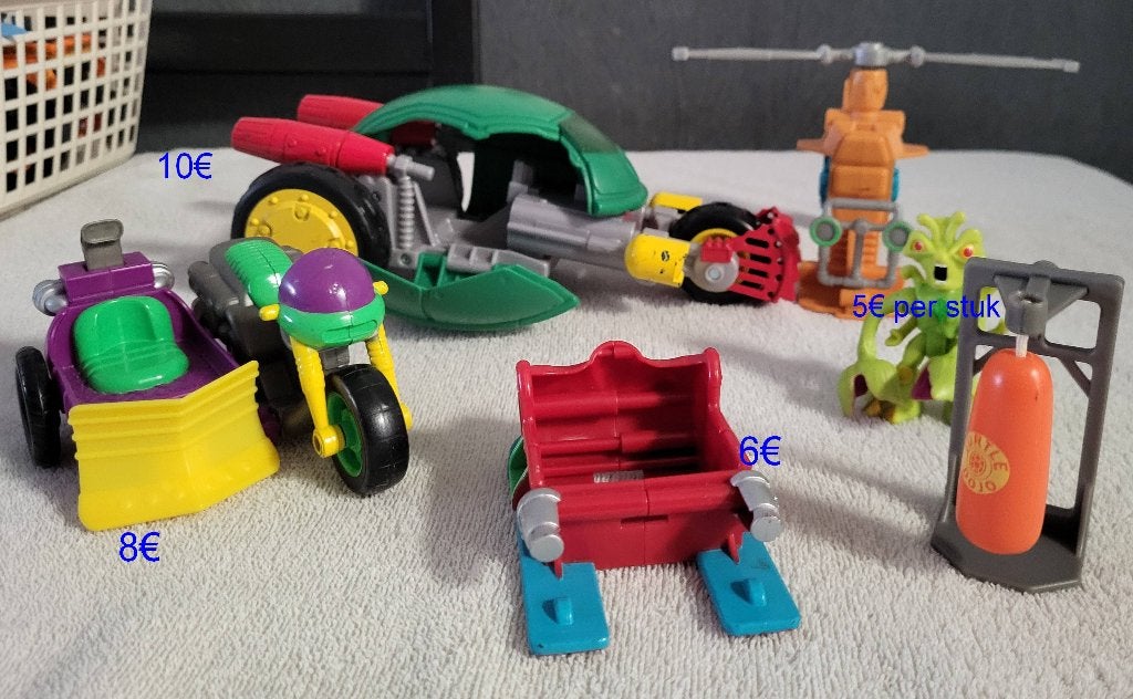 turtels, Kinderen en Baby's, Speelgoed | Actiefiguren, Ophalen