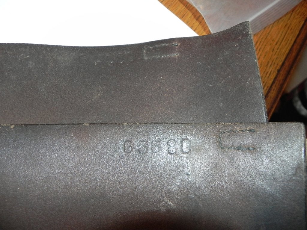 gendarmerie guêtres cuir, Collections, Objets militaires | Général, Envoi, Gendarmerie, Autres types