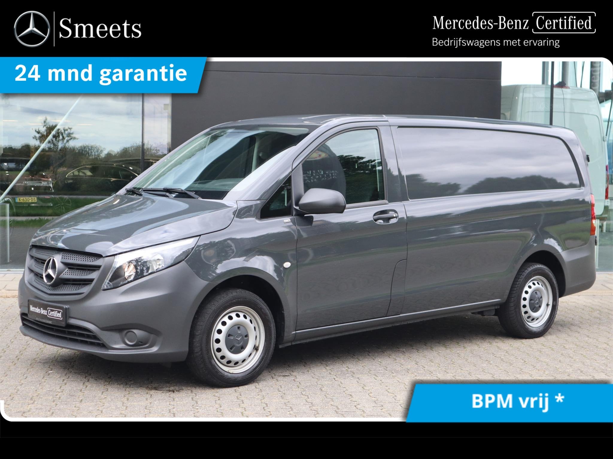 Mercedes-Benz Vito 116 CDI LANG AUT., Autos, Argent ou Gris, Achat, 1998 kg, Entreprise