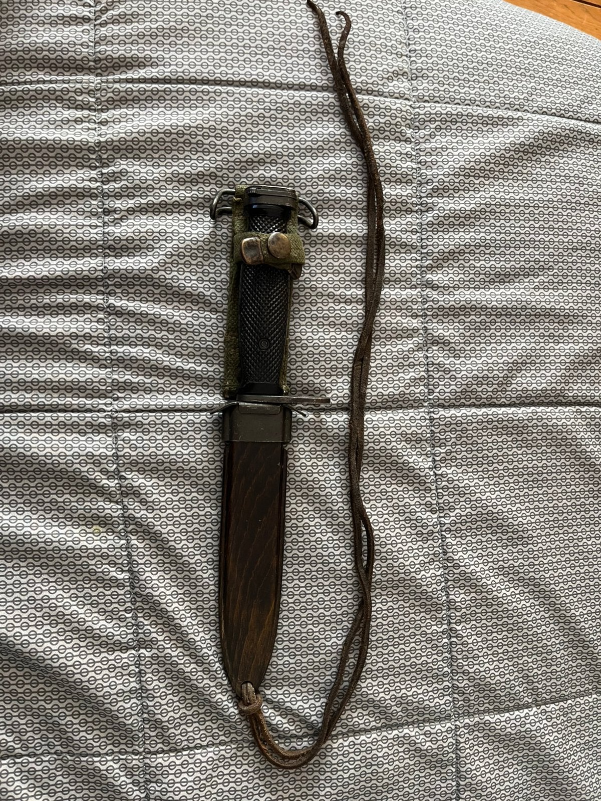 Baïonnette Colt M7, Collections, Envoi, Armée de terre, Couteau ou Poignard