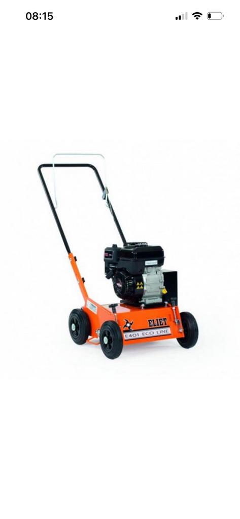 Verticuteermachine te huur Eliet, Ophalen, Zo goed als nieuw, Benzine