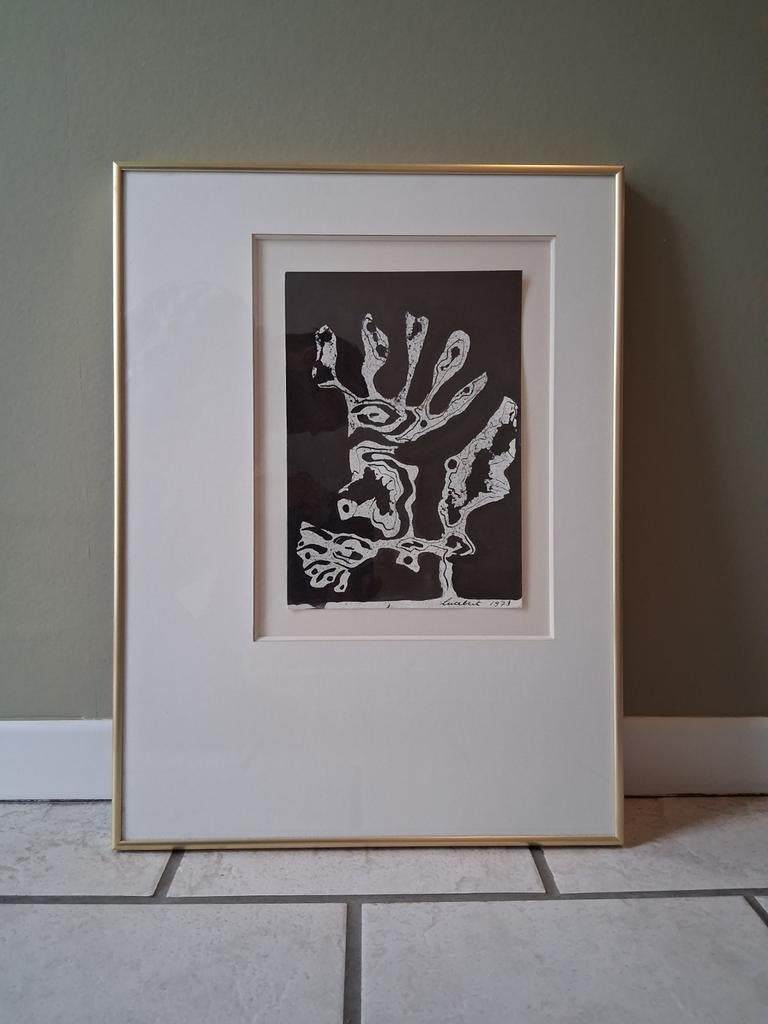 Lucebert gesingeerd en gedateerd: origineel!, Antiek en Kunst, Kunst | Litho's en Zeefdrukken, Ophalen of Verzenden