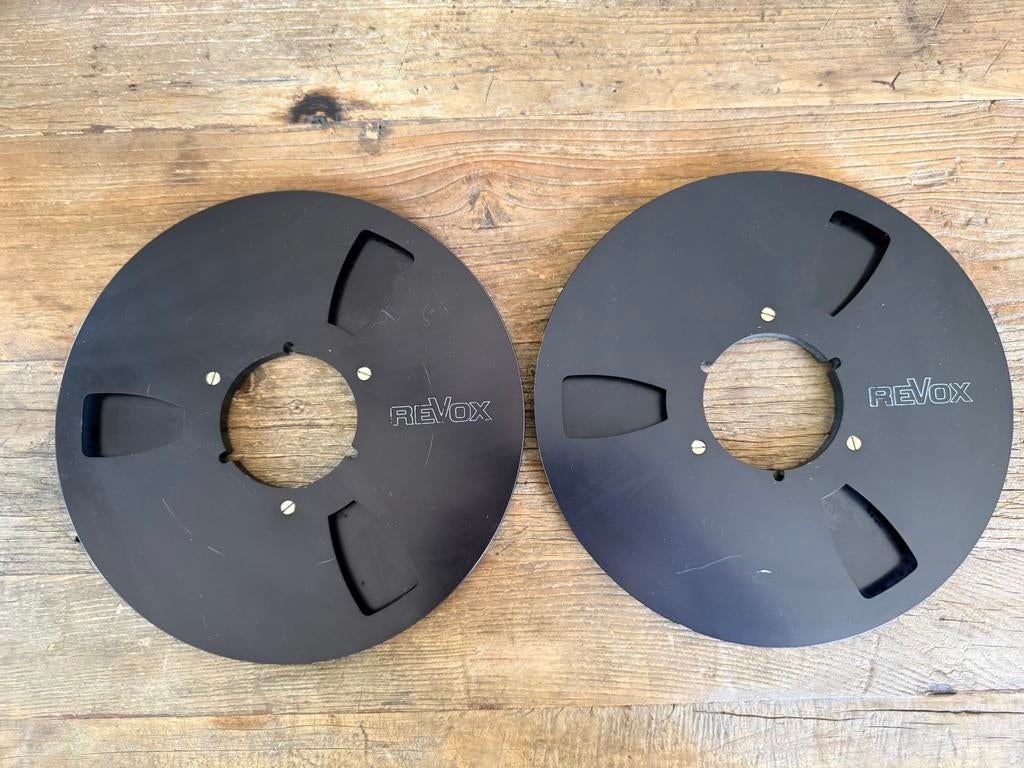 2 grote aluminium Revox spoelen, Enlèvement ou Envoi, Pièce