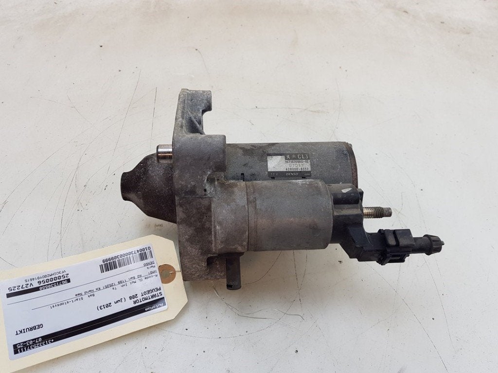 STARTMOTOR Peugeot 208 I (CA / CC / CK / CL), Info@denso.nl, Hogeweyselaan 165
1382 JL  Weesp, NL, Peugeot, DENSO EUROPE B.V.