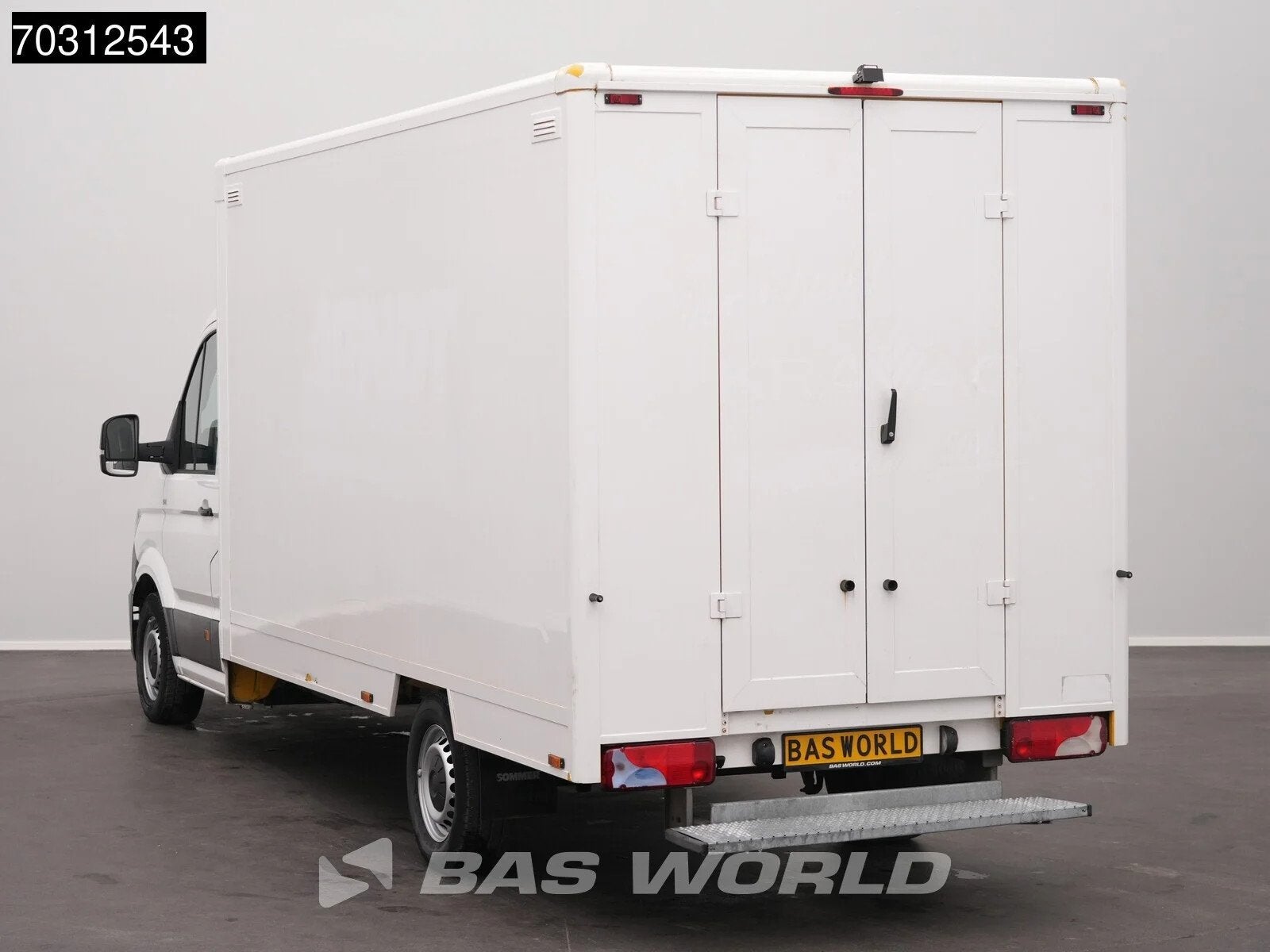 MAN TGE 3.100 433cm Bakwagen Achterdeuren Zijdeur Camera Eur, Stof, Gebruikt, Euro 6, 4 cilinders