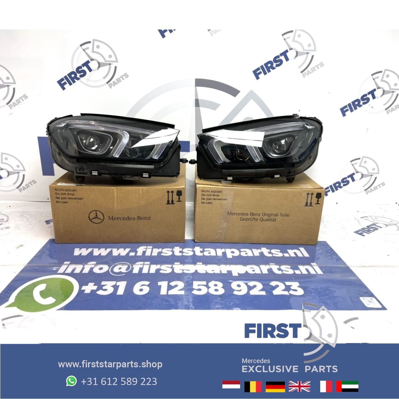 W167 V167 C167 GLE 63 AMG LED HIGH PERFORMANCE KOPLAMPEN SET