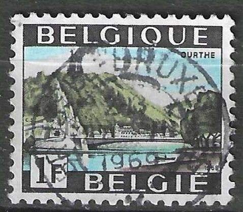 Belgie 1968 - Yvert/OBP 1481 - Toerisme - Ourthe-dal (ST), Postzegels en Munten, Verzenden, Gestempeld, Gestempeld