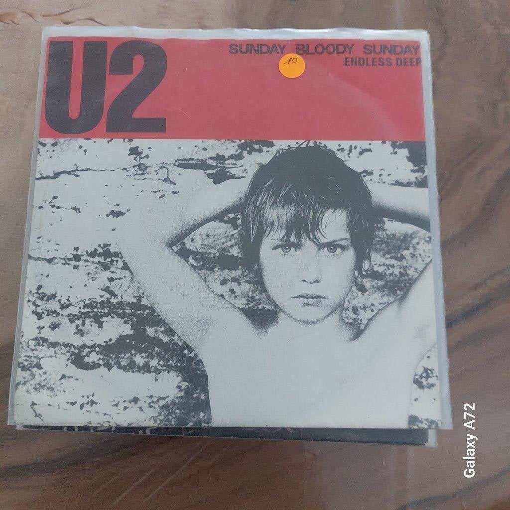 u2 sunday bloody sunday, Enlèvement ou Envoi, 7 inch, Utilisé, Rock et Metal