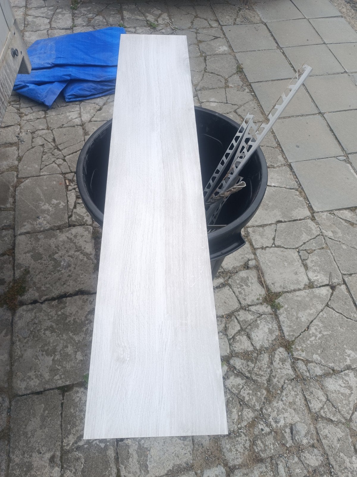 Carrelage imitation parquet, Enlèvement
