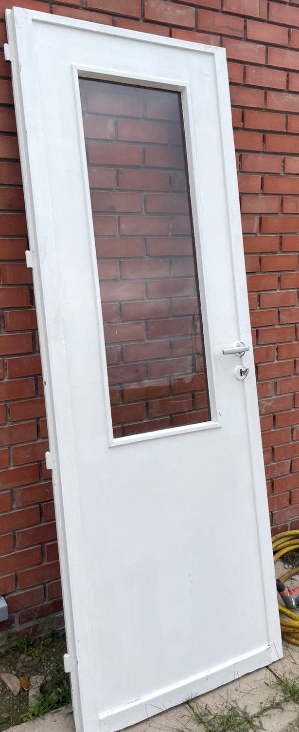 Stevige massieve buitendeur gratis, Doe-het-zelf en Bouw, Ophalen, Gebruikt, Minder dan 80 cm, Buitendeur