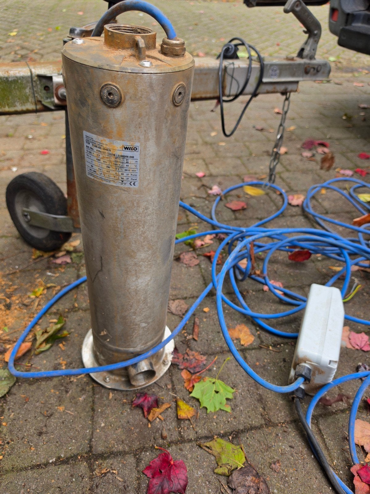zware wilo meertraps dompelpomp, Ophalen of Verzenden, Dompelpomp