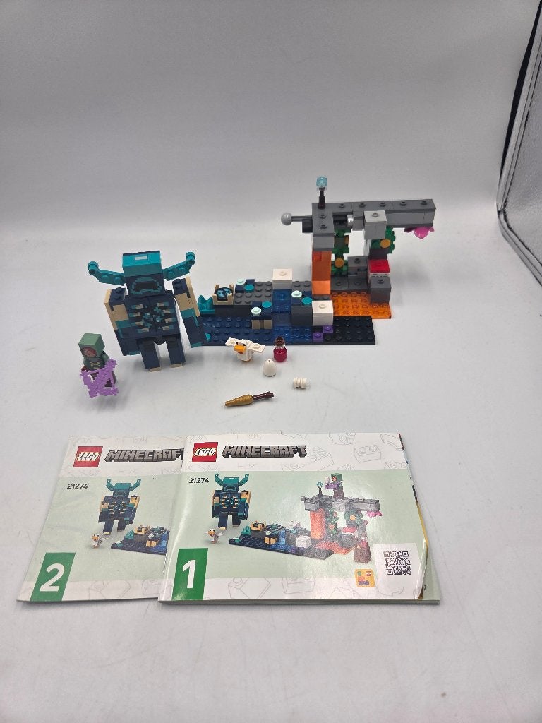 Lego Minecraft 21274 The Warden Encounter, Minecraft, Lego, Ophalen of Verzenden, Zo goed als nieuw
