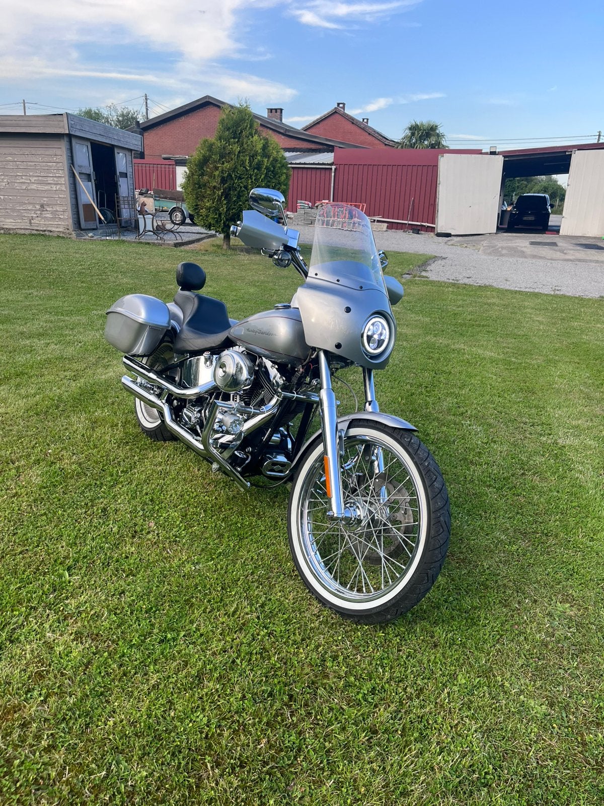 Harley davidson softail club style California vend  echange, Motos, Occasion, Particulier