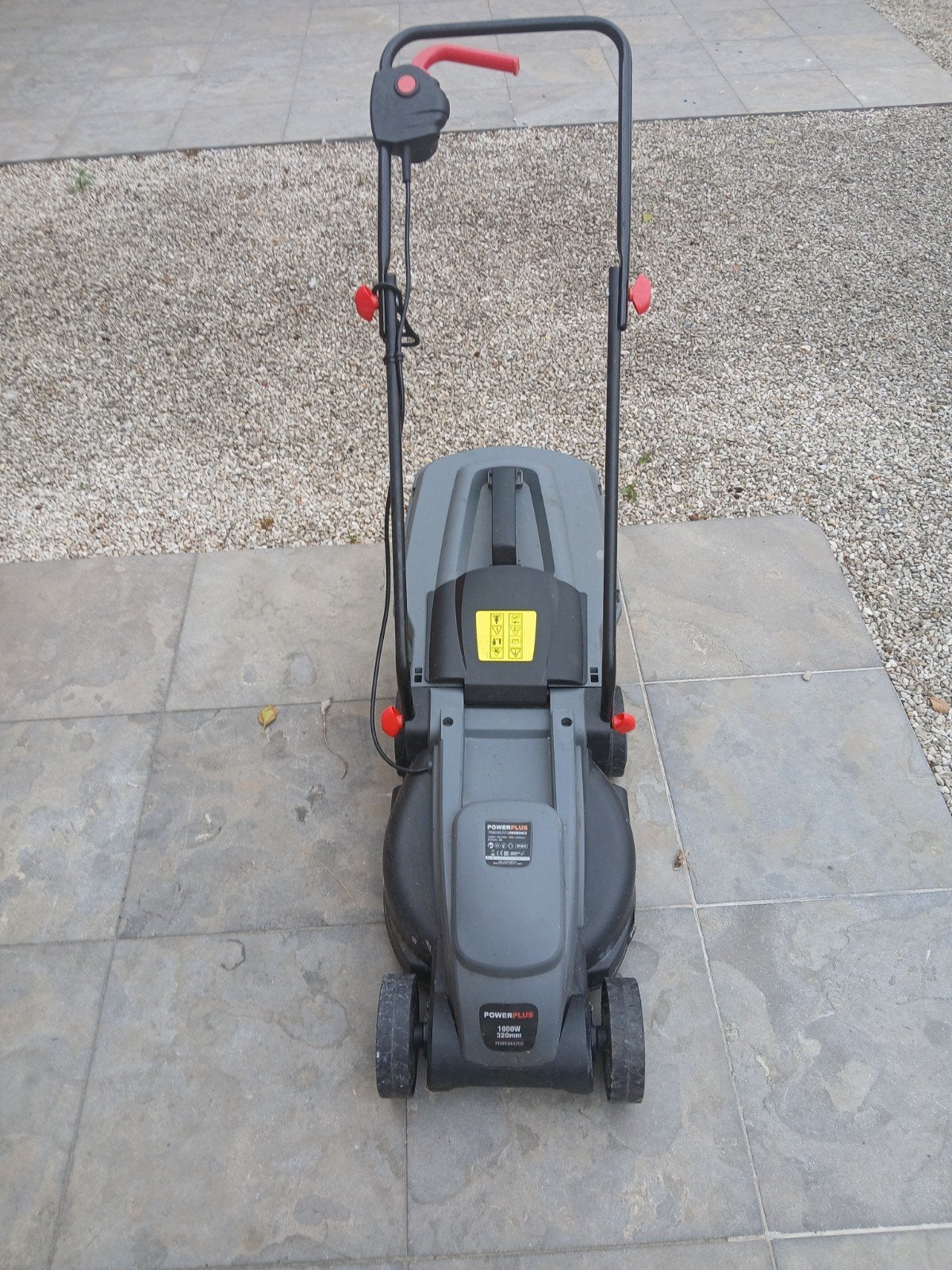 Elektrische grasmaaier 32 cm, Enlèvement, Tondeuses à gazon électriques, Bac de ramassage