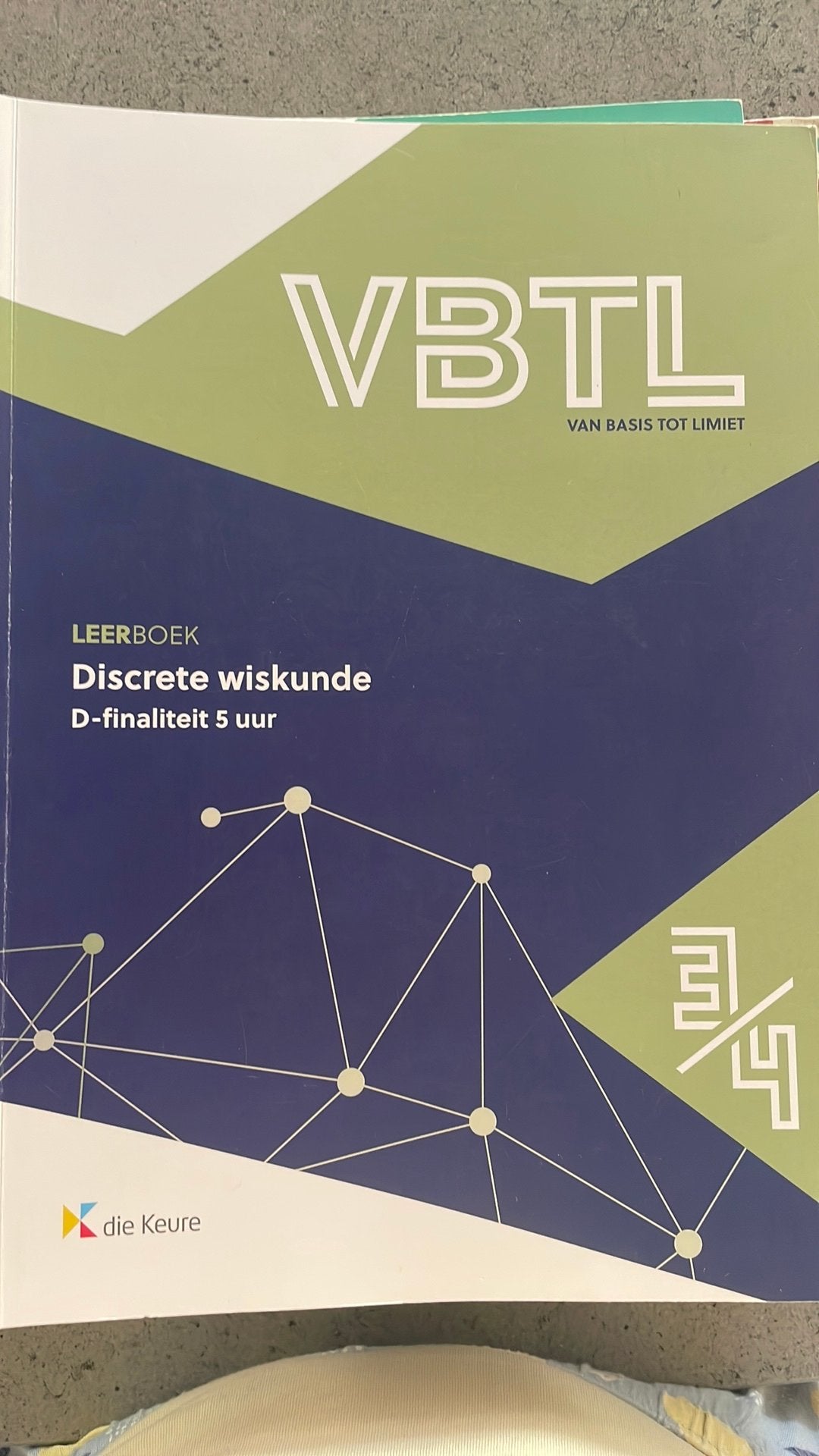 VBTL 3/4 - Leerboek discrete wiskunde (D-5 uur), Ophalen, Nederlands, Philip Bogaert; Marc Muylaert; Filip Geeurickx; Roger Van Nie...