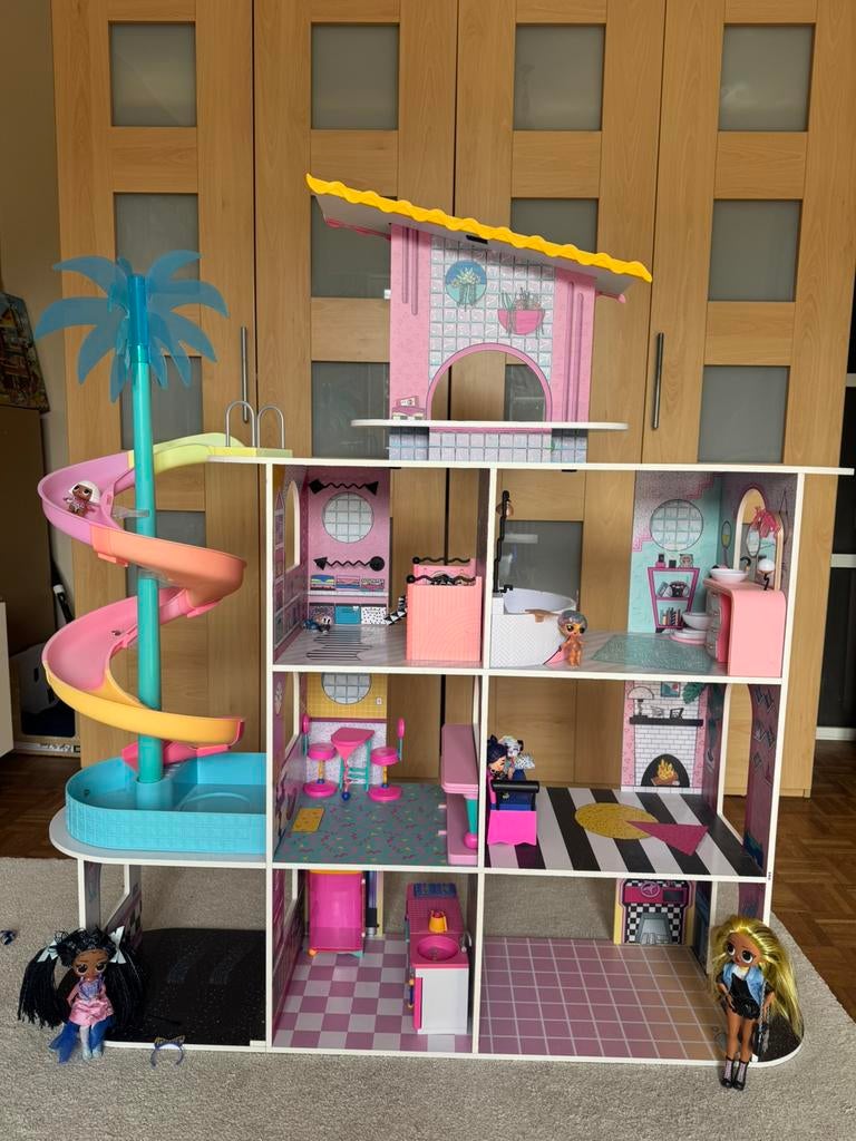 LOL surprise poppenhuis, Ophalen, Zo goed als nieuw, Poppenhuis