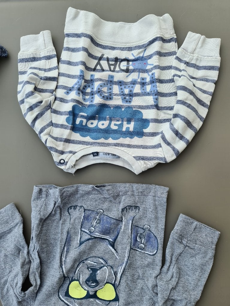 gestreepte pull, trui 80cm, Kinderen en Baby's, Babykleding | Maat 80, Ophalen, Zo goed als nieuw